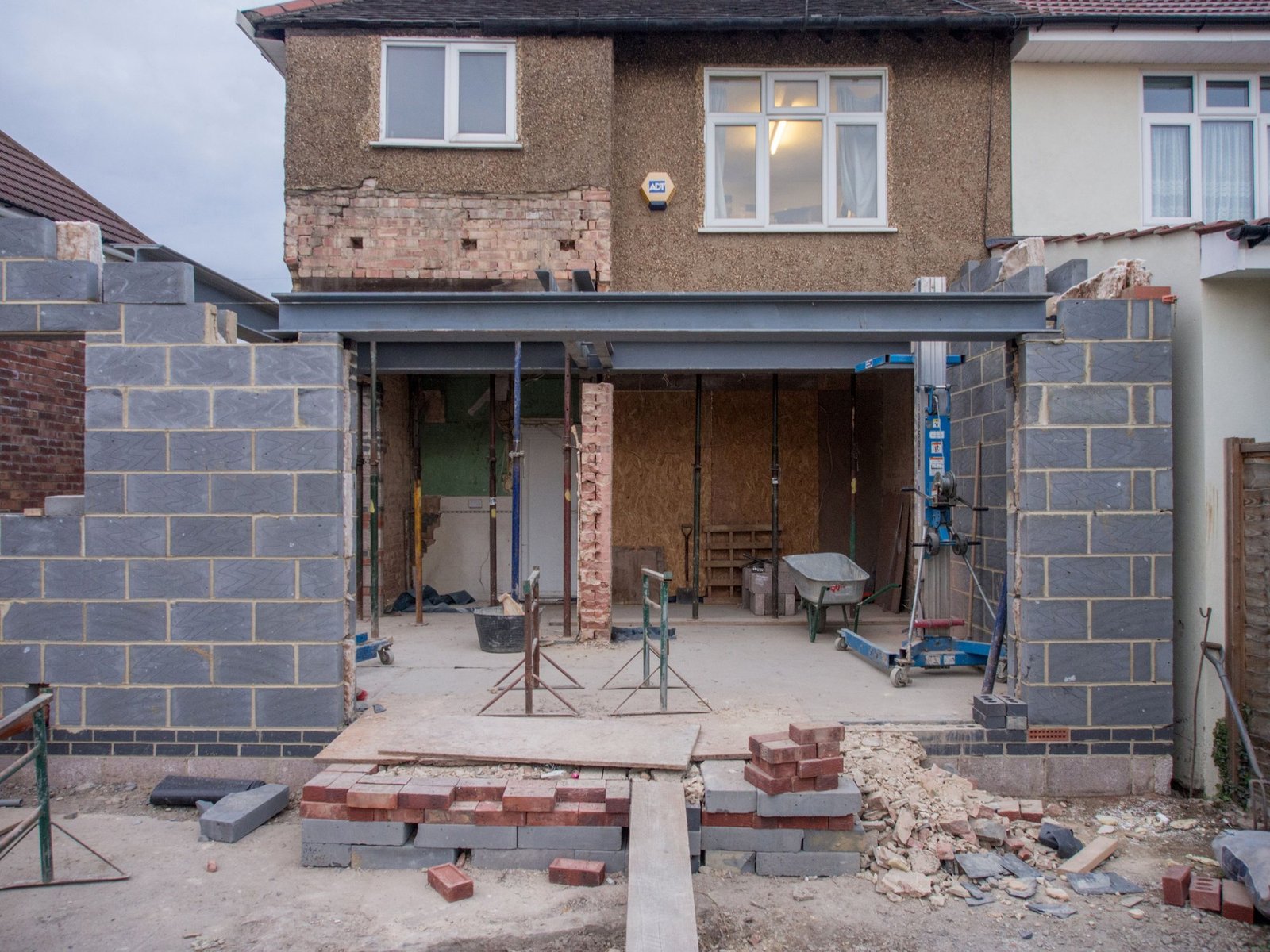 House under construction